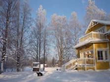 Nordeuropa, Finnland, Finnisch Lappland: Sommerreise - Austoben und ausruhen - Gasthaus Pihlajapuu