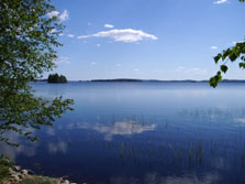 Nordeuropa, Finnland, Finnisch Lappland: Sommerreise - Austoben und ausruhen - Stiller Viemenen-See